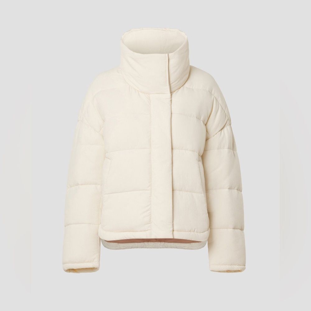 OOFWEAR Cream Puffer Jacket size 40 Italy/ US 2